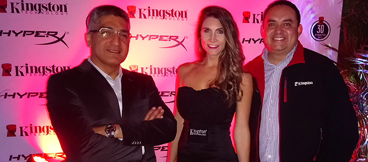 Kingston celebró en Ecuador sus 30 años, Kingston, kingston